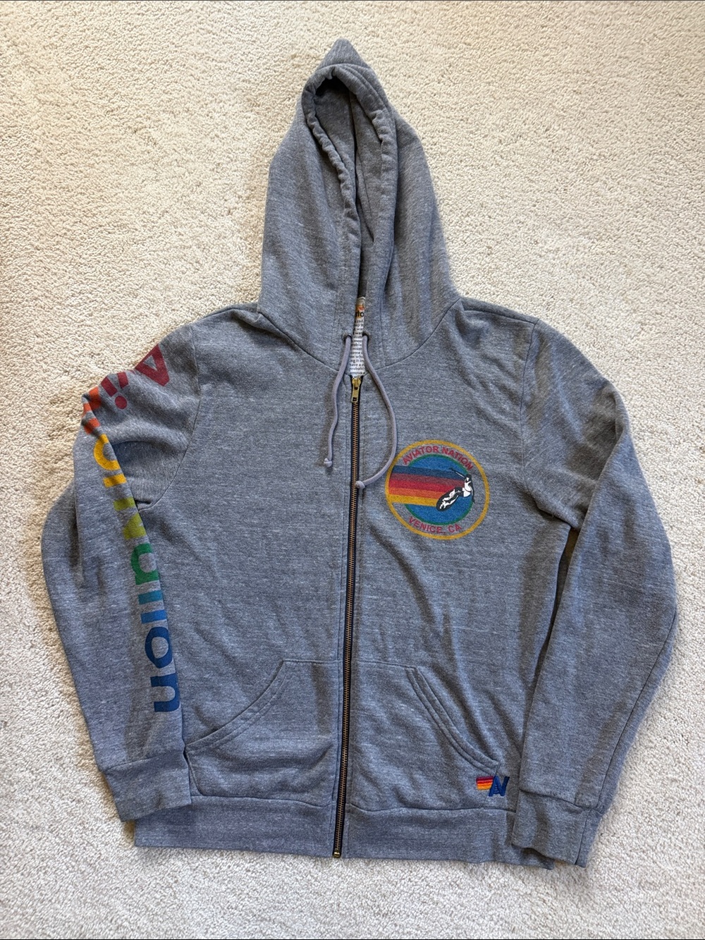 Aviator Nation Zip Hoodie